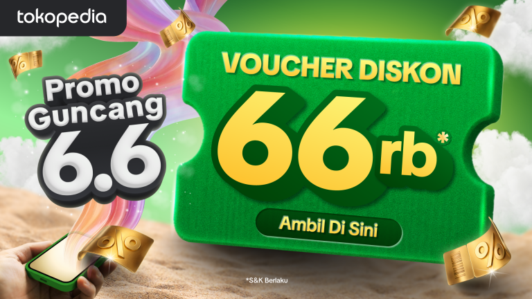 Tokopedia Promo Guncang 6.6